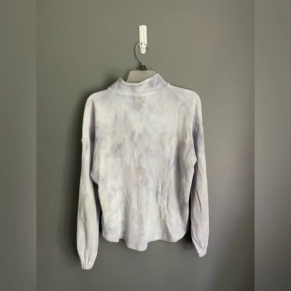 Madewell MWL Half Zip Shirttail Sweatshirt Size XS - Picture 4 of 5